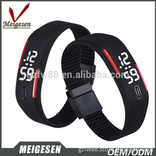 New Arrival Pretty Watch Wholesale Silicone kids digital led touch bracelet Watch